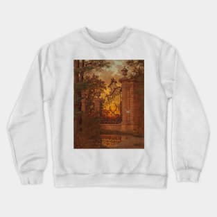 At the Castle Gate by Ferdinand Knab Crewneck Sweatshirt